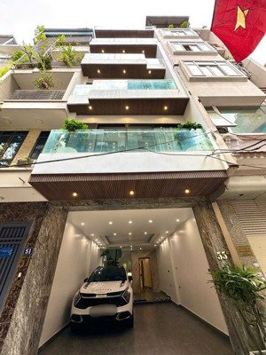 phân lô đền lừ 55m² ô tô tránh thang máy, 6 tầng mới đẹp