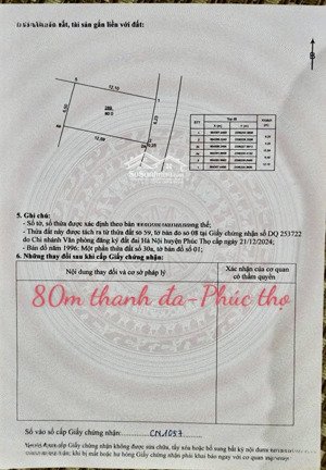chính chủ cần bán 80m đất đẹp làng nghề thanh đa (hát môn mới) hà nội. thông oto chạy vòng quanh