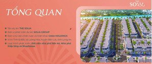 bán đất nền dự án the solia - huyện bến lức, long an