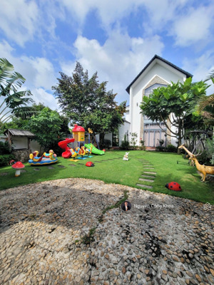 bán nhà ngang 11x50m, hoàn công, có 2 sân rộng, gần chợ búng 1,5km, p.an thạnh, tp.thuận an