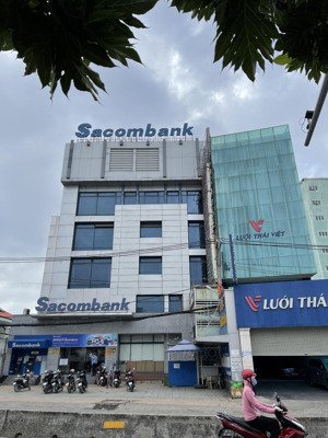 bán gấp! tòa nhà góc 2 mặt tiền hà huy giáp dt: 19 x 29m kết cấu 7 tầng hđt: 230 tr giá chỉ 60 tỷ