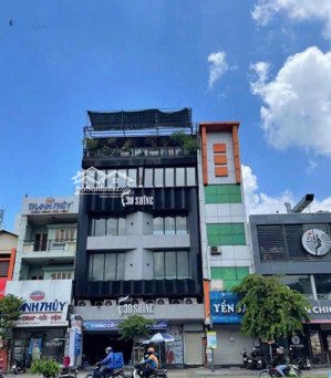 mặt tiền siêu đẹp ngang khủng gần 8m, nơ trang long, bt. dt 7.8x26m-168m2, 6 tầng. hđt 175tr. 48 tỷ
