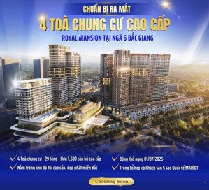 chính thức nhận booking dự án royal mansion