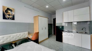 thuê ngay studio 30m2 - full nội thất - ban công, thang máy - nơ trang long, bình thạnh