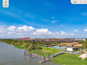 sở hữu biệt thự kênh đào 540m2 ven sông chỉ từ 21,51tỷ nhà xây sẵn sàng bàn giao, miễn 3 năm pql