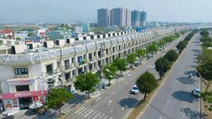 bán nhanh cặp shophouse trục đường 42m mê linh, ngay chung cư ori garden thích hợp kinh doanh