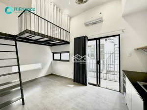 cho thuê chdv dạng duplex gác ban công full nội thất siêu xịn mới 100%