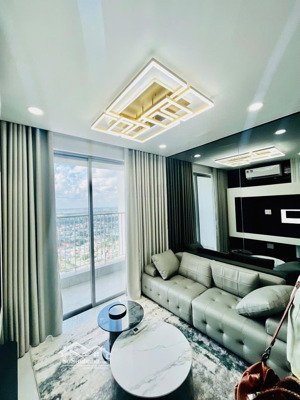 cho thuê căn hộ 2pn nội thất cao cấp tầng cao view toàn cảnh thành phố giá 15tr/tháng