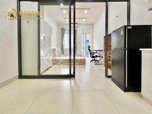 trống lại 1pn full nội thất - ban công - thiết kế hiện đại - tách bếp - ngay chợ bà chiểu gần q1