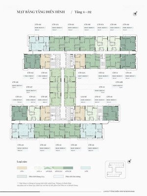 bán căn hộ 2 ngủ cộng - 68.49m2 hướng đông nam
