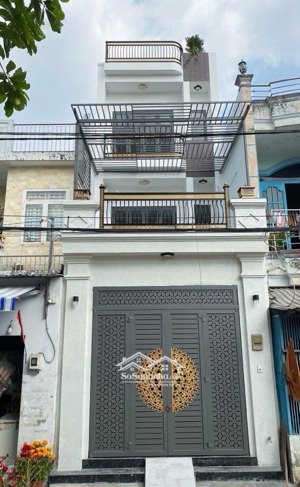bán nhà mt khu gò xoài, nhà 4 tầng 4pn vừa kinh doanh vừa ở xe tải vi vu, nhỉnh 6 tỷ