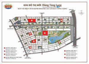 bán đất giáo dục và đào tạo - dự án khu đô thị mới đông tăng long