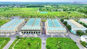 bán nhà liền kề tại phước đông new city - dt 66m2 - 1 trệt 1 lửng, 2pn + 1wc