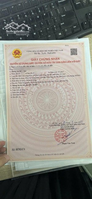 bán nhanh mảnh đất 451m2 đất trục chính kinh doanh tại hà nội