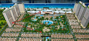 không còn nhiều căn như thế, studio tầng 9 view sun world giá bán cđt sun group, dự án blanca cỉty
