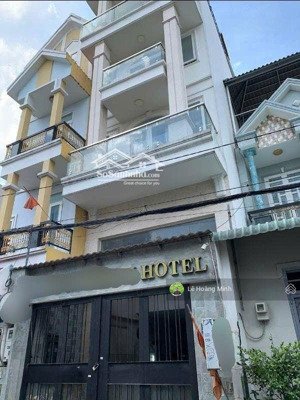 bán khách sạn 4 tầng 11 phòng có thang máy mặt tiền đường thới an