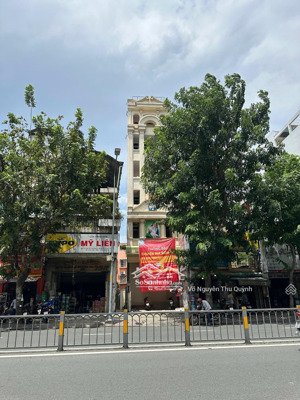 bán tòa nhà 2 mặt tiền lý thái tổ quận 10 (5x22m) hầm 6 tầng giá 33 tỷ