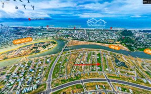 chào bán ngay nam hòa xuân lô đầm sen trục thông ngọc tịnh, gần công viên hướng đông nam