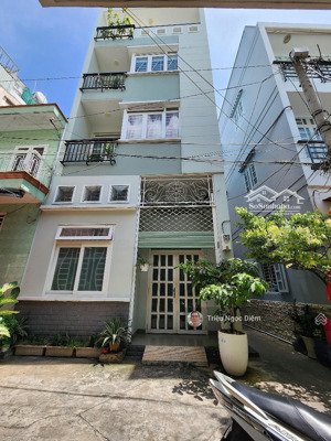 bán nhà góc 2 mặt thoáng hẻm trước nhà 6m rộng thoáng khu vip lê văn sỹ- 5 tầng chỉ 10.9 tỷ