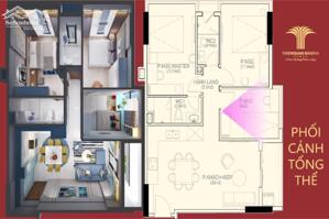 Căn hộ góc 3 phòng ngủ - Chung Cư Thiên Quân Marina Plaza Cần Thơ