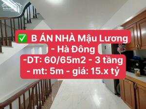 Bán nhà khu đấu giá Mẫu Lương - Hà Đông