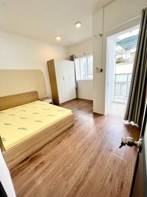 cho thuê căn 1pn + 1pk, bancol full nt, khu an ninh có bảo vệ, trung tâm bình thạnh