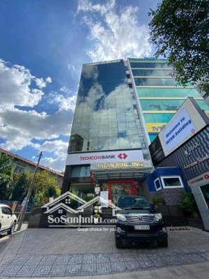 tòa nhà đang hot nhất q.1! bán tòa nhà góc 2 mặt tiền, hầm + 7 tầng, ngang rộng 12m hđt 320tr/ th