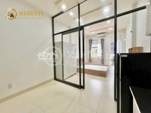 căn hộ 1pn đường bạch đằng - ban công full nội thất - máy giặt riêng ngay ngã tư hàng xanh