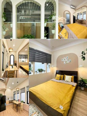 cho thuê căn hộ 1pn tách bếp siêu xinh ngay đường ẩm thực bùi đình túy