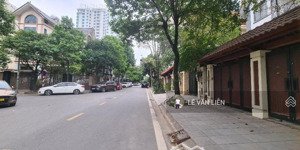 cần bán biệt thự song lập thành thái gần công viên cầu giấy 306m2, giá 90 tỷ