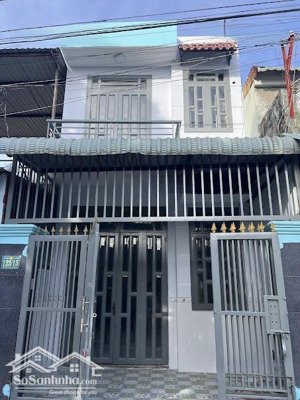 bán nhà 1 trệt 1 lầu đường bùi thị cội dĩ an