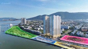 bán căn hộ 1 pn peninsula view sông hàn giá, 45 m2 tầng cao , thanh toán tiến độ