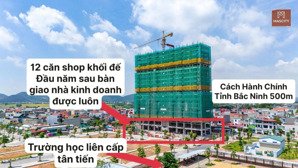3,8 tỷ sở hữu shop chân đế mascity tower liền kề trường liên cấp tân tiến cách ủy ban tỉnh 500m