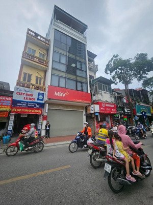 bán nhà mặt phố quận hoàng mai oto 2 chiều vỉa hè kinh doanh sần uất, thang máy 85m2 x 6t