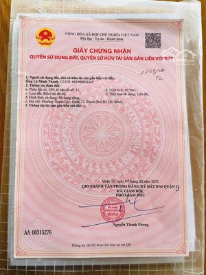 đất (4x18m) hẻm xe hơi đường thạnh lộc 37