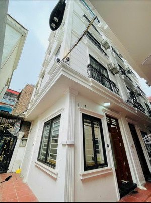 bán nhà 5 tầng lô góc 2 mặt thoáng an trai, hoài đức, hà nội, nhà mới full nội thất