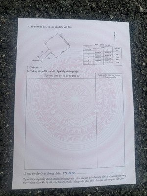 bán đất mặt đường 353 hoà nghĩa dương kinh gần quán trâu ngon, dt 80m2 nở hậu