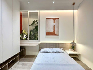 bán nhà xinh xắn lê quang định q.bình thạnh gần mặt tiền 42m2 nhà nở hậu 3 phòng ngủ full nội thất