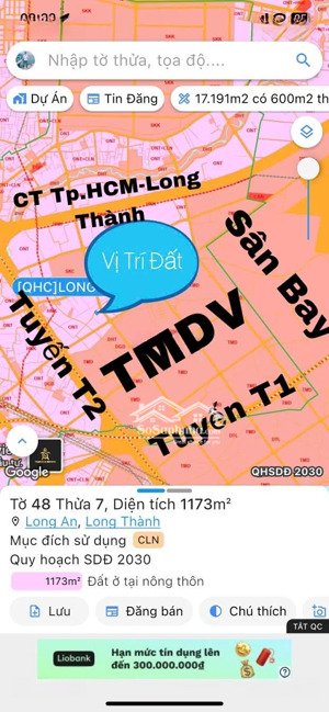 cần bán lô đất mt đường nhựa thông gần giải phóng, thổ cư, sát khu tmdv, mặt trước sân bay, giá rẻ