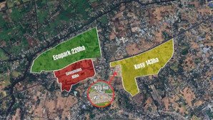 đất nền full thổ cư đường oto có sổ hồng riêng , mặt tiền đường nguyễn hữu trí cách chợ đệm 15phút