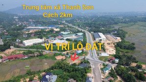 vị trí đắc địa,tiềm năng tương lai . đất tại ngã tư giáp lai,thanh sơn,phú thọ(xã thanh sơn mới)