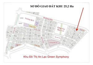 duy nhất lô 40m mặt tiền 4,3m giá chỉ 7.x tỷ thuộc khu đất dịch vụ 25.2ha vân canh giáp kđt an lạc