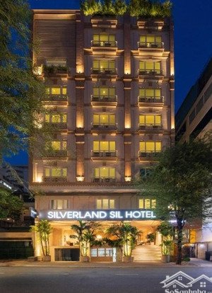 50 phòng khách sạn 3* bà huyện thanh quan q1, dt 12x25m, kc 1 hầm 8 tầng, giá bán 220 tỷ