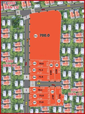 bán 10 lô fo cạnh kcn tràng duệ 3 bìa hồng sẵn an lão, hải phòng, 580 triệu, 70 m2, giá cực chất