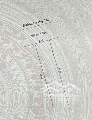nhà mặt tiền hà huy tập, trục đường 10.5m kinh doanh sầm uất, giá siêu tốt