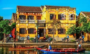 hàng hiếm mặt tiền view sông phố cổ hội an - đường bạch đằng. giá tốt nhất dòng tiền 70 triệu/tháng