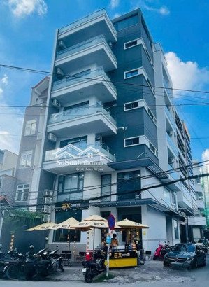 bán nhà 6x17m góc 2 mt phan văn trị 6 tầng thu nhập 100tr/tháng