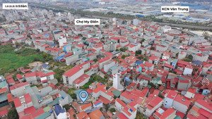 bán đất lô góc 68.3m2 gần kcn vân trung my điền 1, việt yên, bắc giang, giá chỉ 1,8 tỷ