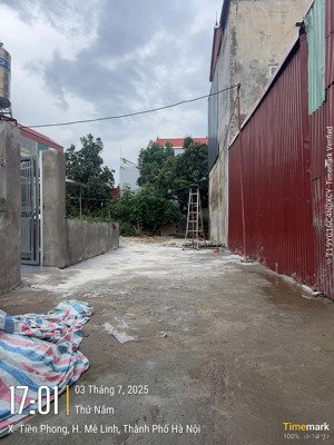 bán đất tại trung hậu đông,tiền phong, mê linh, hà nội, siêu hời 47 triệu / m2, diện tích 84.3 m2