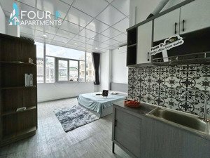 cho thuê siêu phẩm phòng cửa sổ lớn, tách bếp - đinh bộ lĩnh, bình thạnh gần q2, q1, q3, phú nhuận